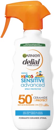 GARNIER DELIAL Pistola Solar Muy Alta Protección FPS50+ Niños Para Pieles...