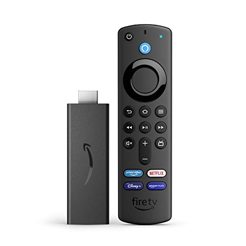 Fire TV Stick con mando por voz Alexa (incluye controles del TV), dispositivo de...