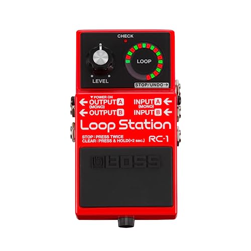 BOSS RC-1 Loop Station — Looper optimizado y fácil de usar