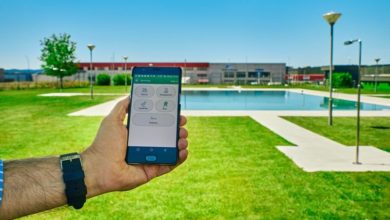 Piscinas del parque tecnolóxico