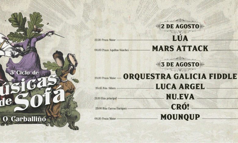 Cartel Músicas de sofá