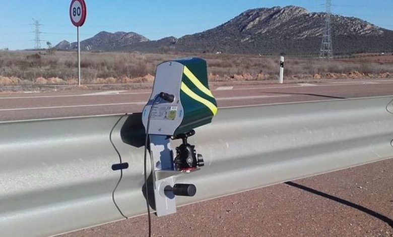 Radar de control de la Velocidad