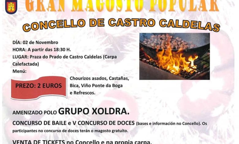 Magosto en Castro Caldelas