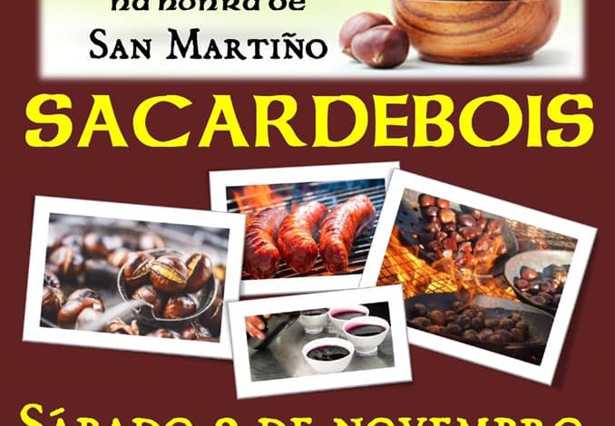 Magosto popular en Parada de Sil