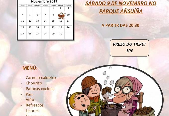 Magosto en Baños de Molgas