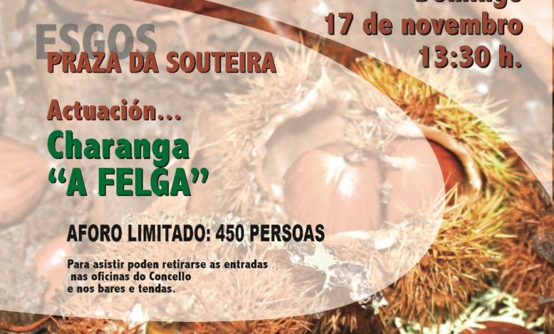 Magosto en el Ayuntamiento de Esgos