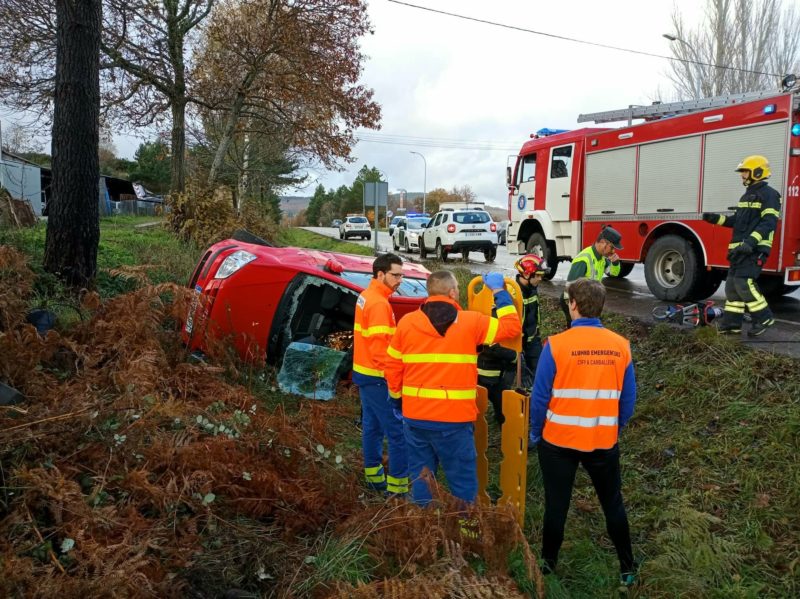 Accidente mortal en Riós