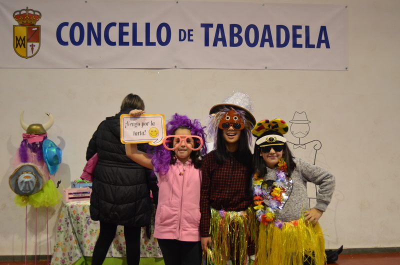 Concurso de disfraces en Taboadela