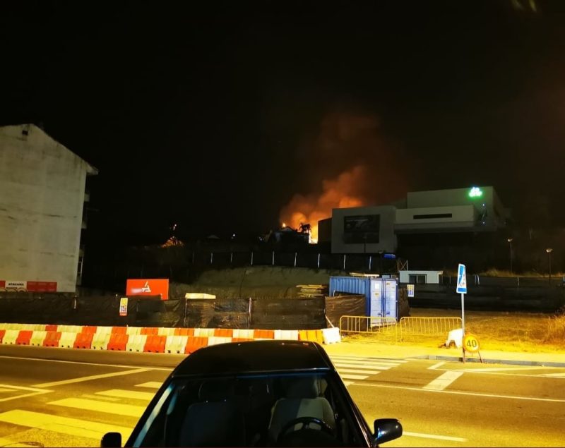 Primeros incendios en Ourense
