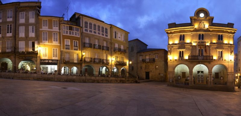 La Plaza Mayor de Ourense es única