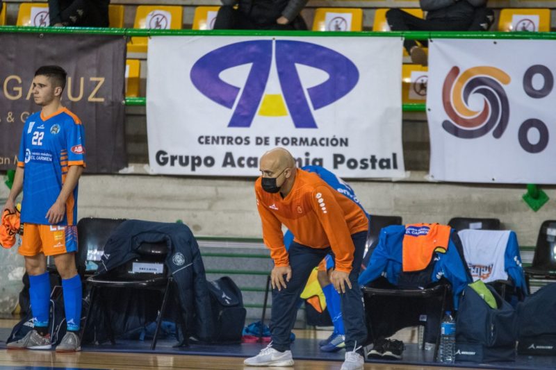 Kike García, entrenador del Sala Ourense