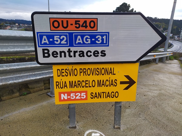 Cortado el carril de acceso a Marcelo Macías