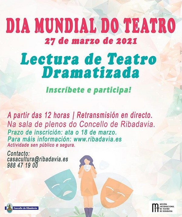 El Día Mundial del Teatro será en Ribadavia