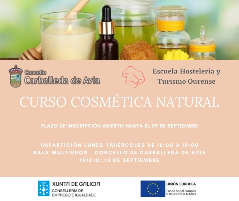 Cosmética natural en Carballeda de Avia