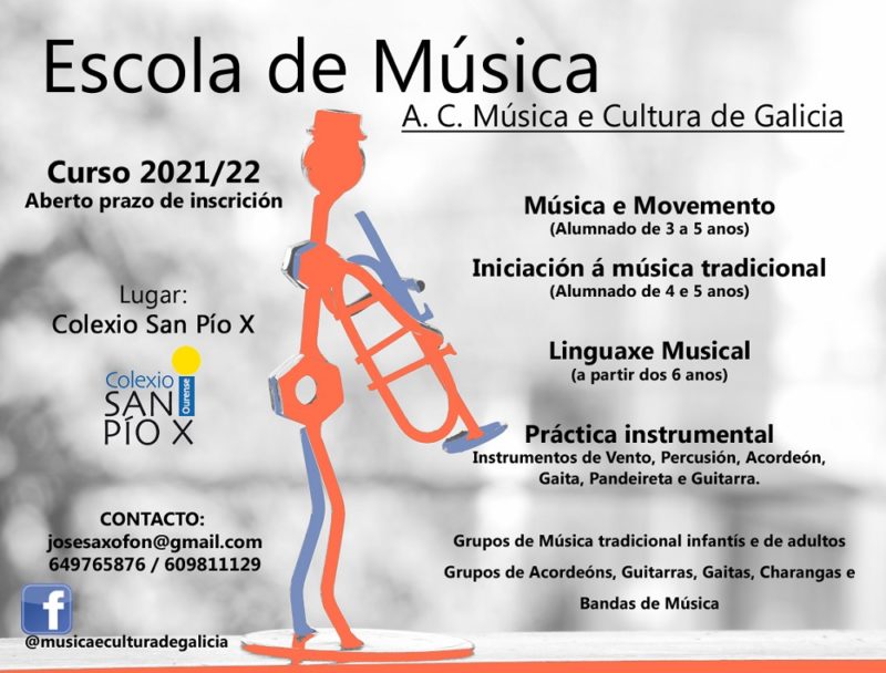 El Colegio San Pío X albergará una escuela de música