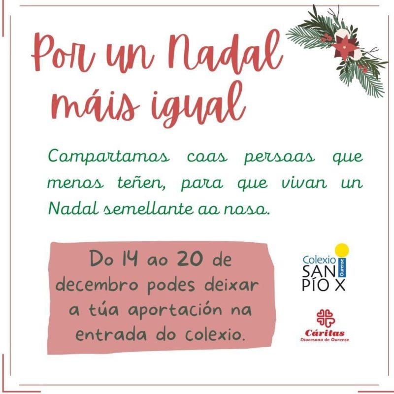 San Pío X es un colegio solidario