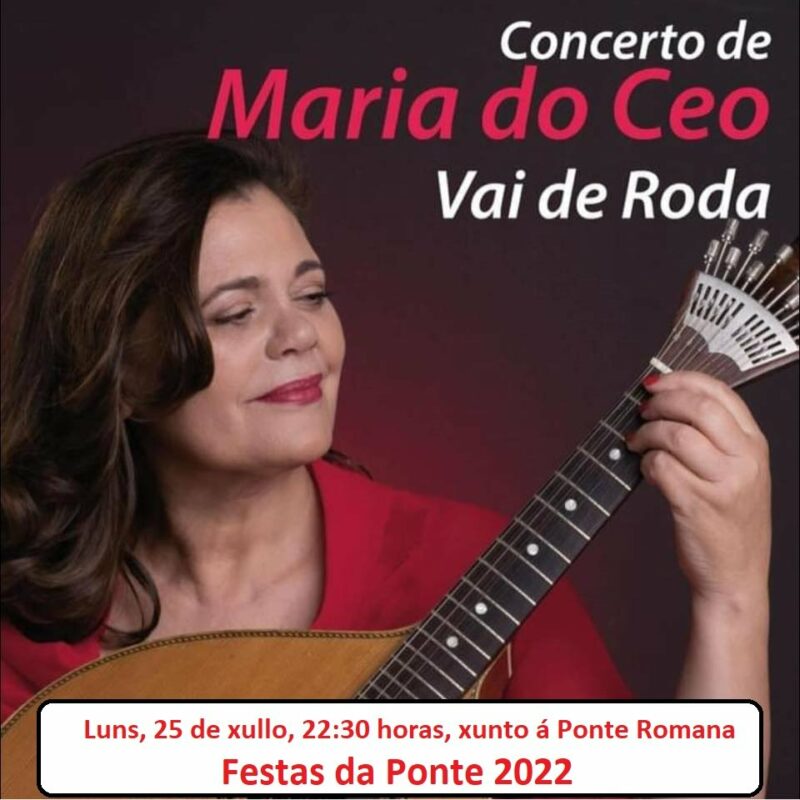 María do Ceo actuará en las fiestas de A Ponte