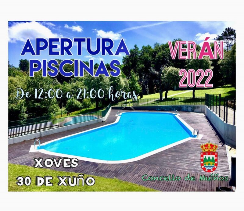 As piscinas de Muíños están listas para abrir