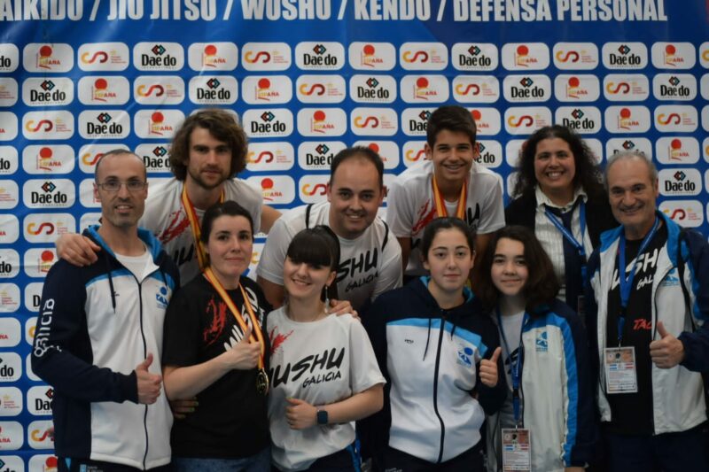 Ourense cumple con creces en el Campeonato de España de Wushu y Sanda