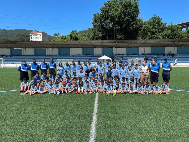 Finaliza el IV Campus de Fútbol en Ribadavia