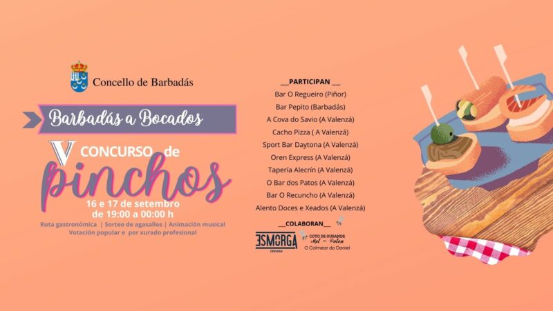 V Concurso de Pinchos de Barbadás