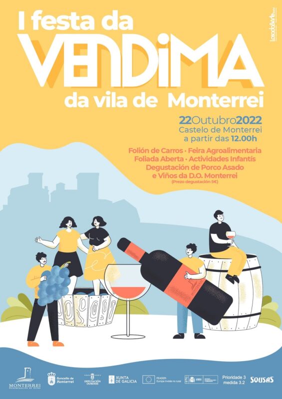 Monterrei celebra a súa I Festa da Vendima