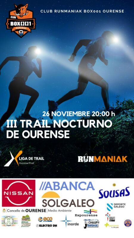 III Trail nocturno de Ourense