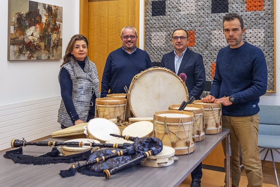 Instrumental tradicional para el CEIP San Salvador de Arnoia