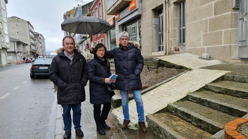 O concello de Xinzo prepara un proxecto de mellora da rúa Dous de Maio
