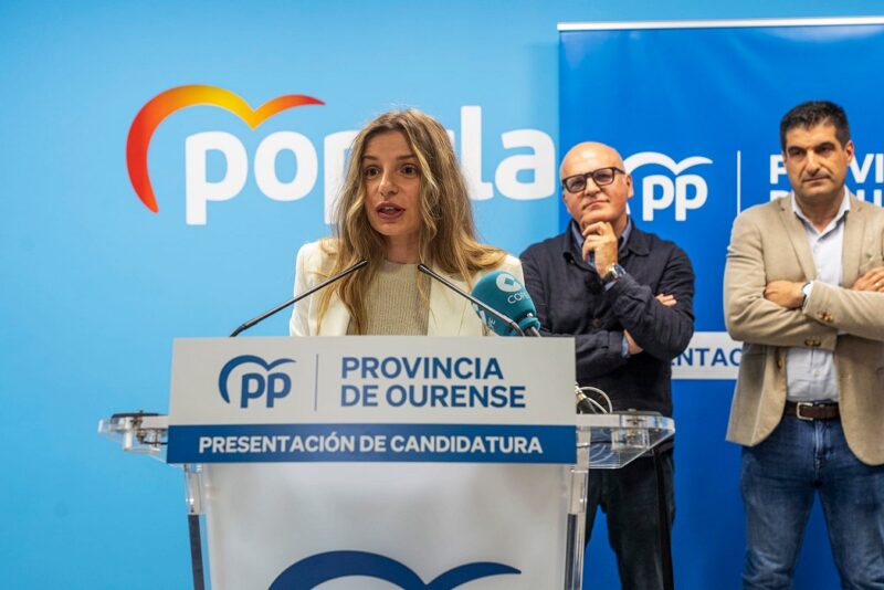 Lara da Silva encabeza a candidatura Popular en Verín