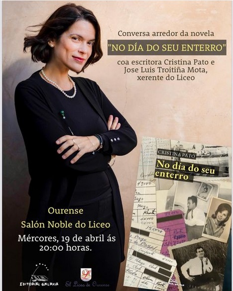 Cristina Pato celebra o aniversario da súa novela no Liceo de Ourense