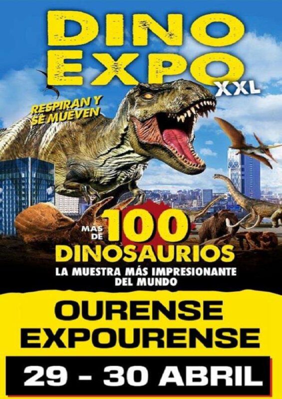 Dino Expo XXL llega a Ourense