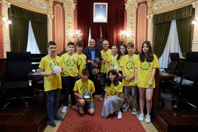 El alumnado de Franciscanas diseña el mejor dron