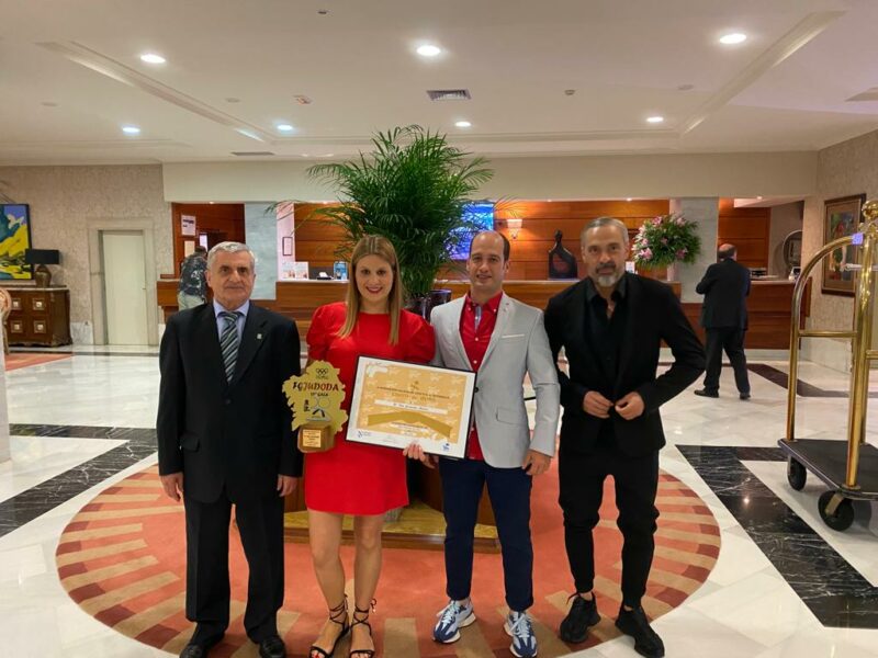Ana Fernández premiada en la Gala del Judo Gallego