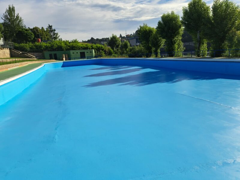 Las piscinas de Oira abrirán en unos días