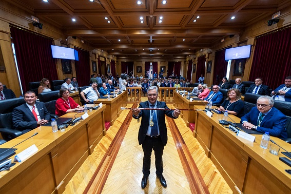 Luis Menor é o novo presidente da Deputación