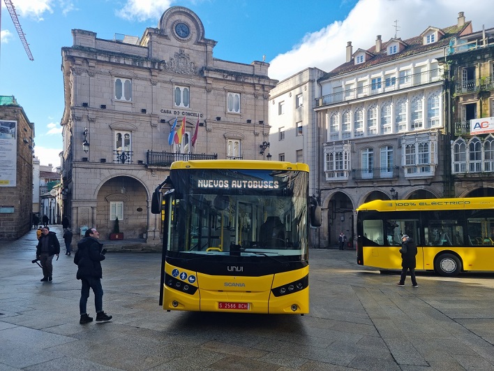 Día de transporte urbano gratuito en Ourense