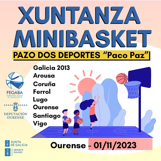 Xuntanza Minibasket en Ourense