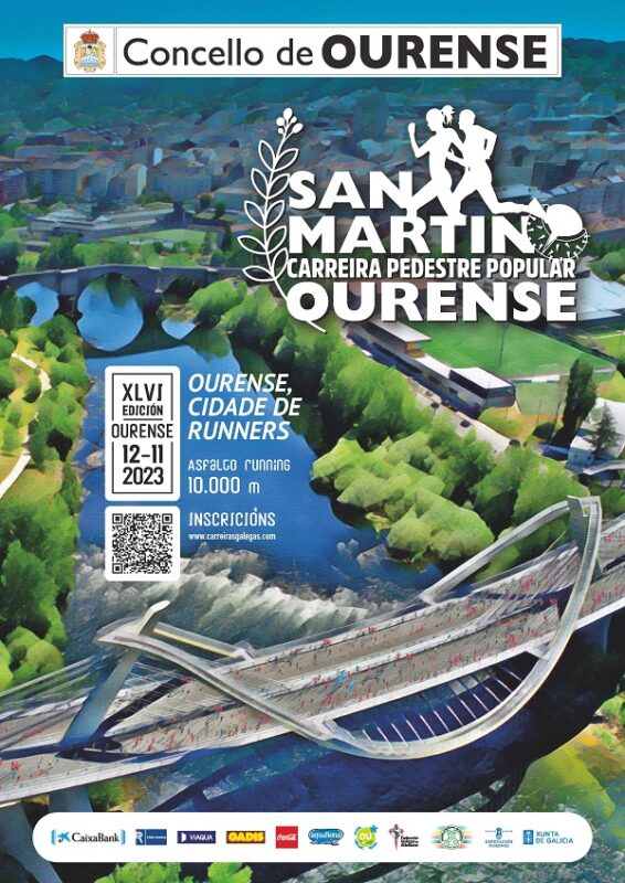 Información e horarios da Carreira de San Martiño 2023