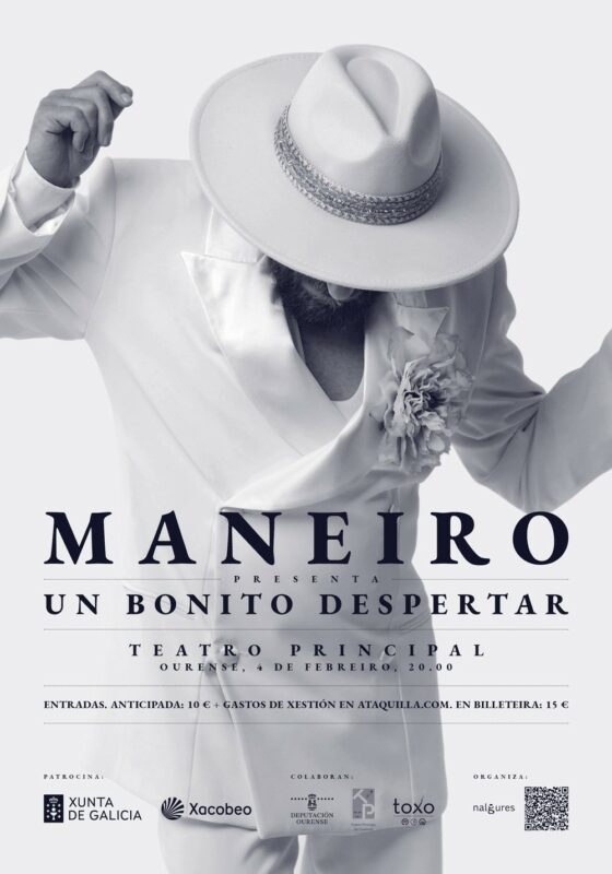 Javi Maneiro llega al Teatro Principal de Ourense