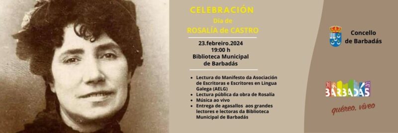 Barbadás celebra a Rosalía de Castro