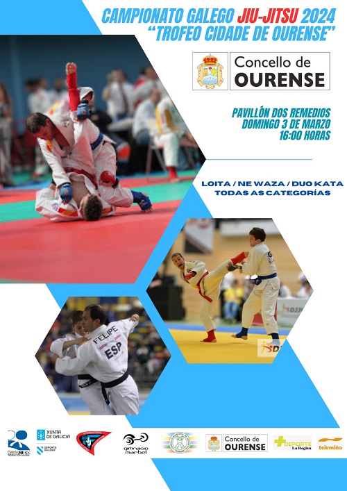 Ourense acoge el Campeonato Gallego de Jiu Jitsu