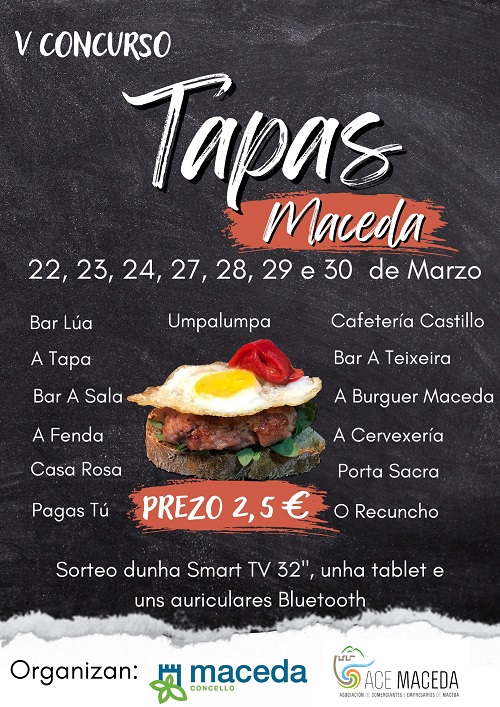 V Concurso de Tapas de Maceda