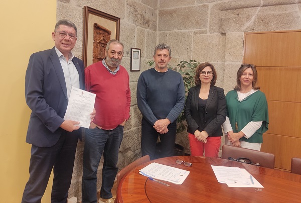 Afundación firma un convenio con el ayuntamiento de Celanova