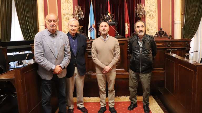 Pérez Jácome recibe a la directiva del Liceo de Ourense