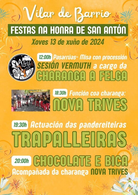 Festas de San Antón en Vilar de Barrio
