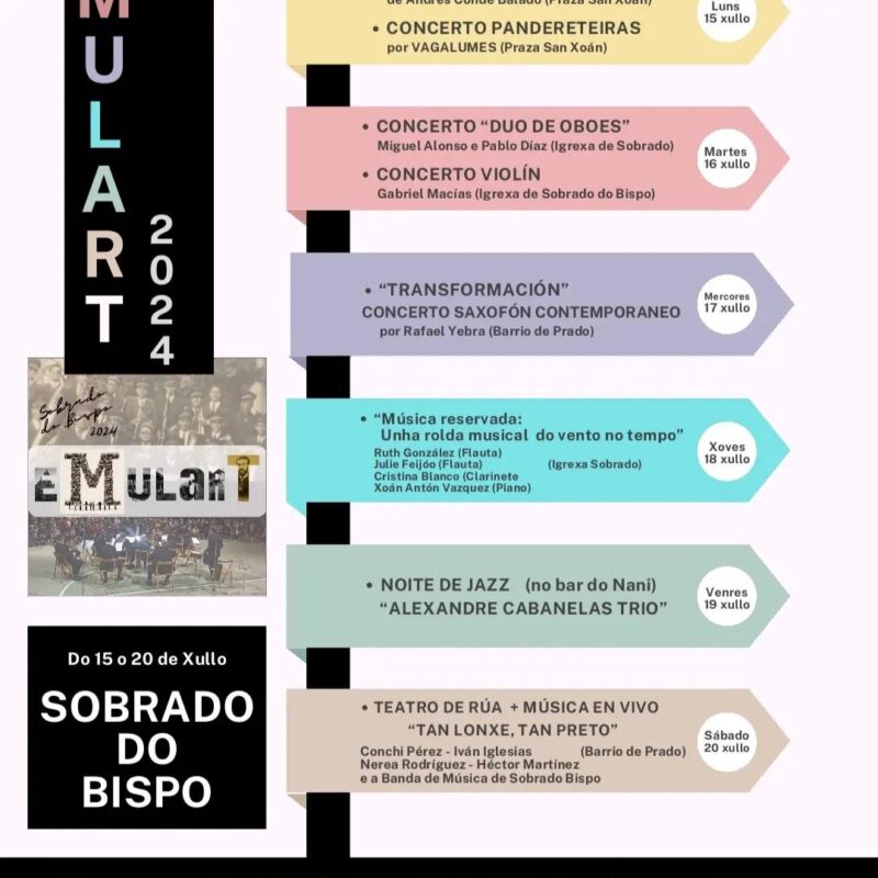 Emulart 2024 en Sobrado do Bispo