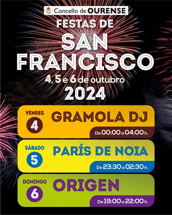 Fiestas de San Francisco 2024