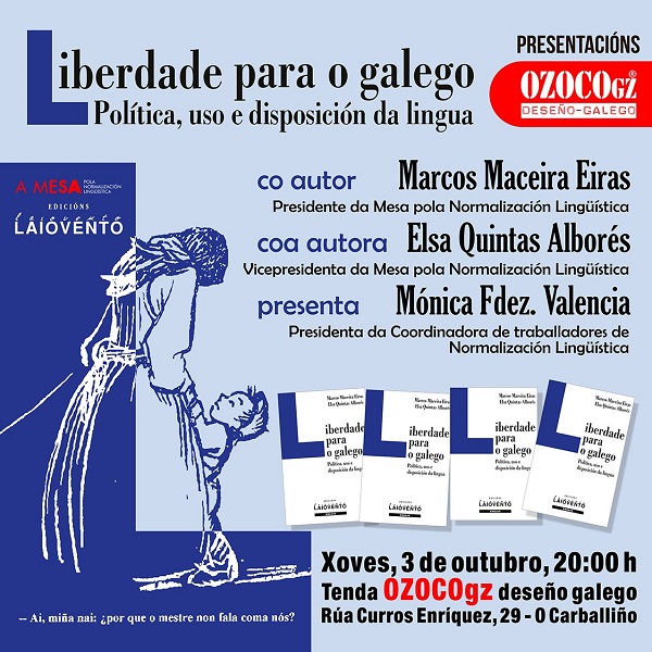 Presentación do libro Liberdade para o galego