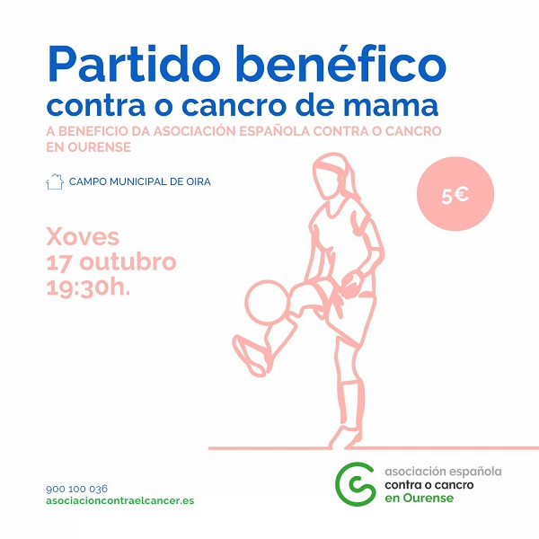 Presentación o 4º partido contra o Cancro de Mama